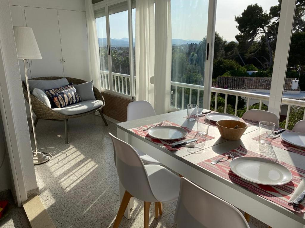 Apartamento Rosarioyemma - Primera Linea De Playa Con Vista Mar Хавеа Экстерьер фото