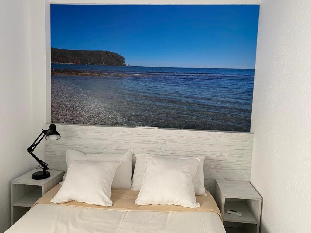 Apartamento Rosarioyemma - Primera Linea De Playa Con Vista Mar Хавеа Экстерьер фото